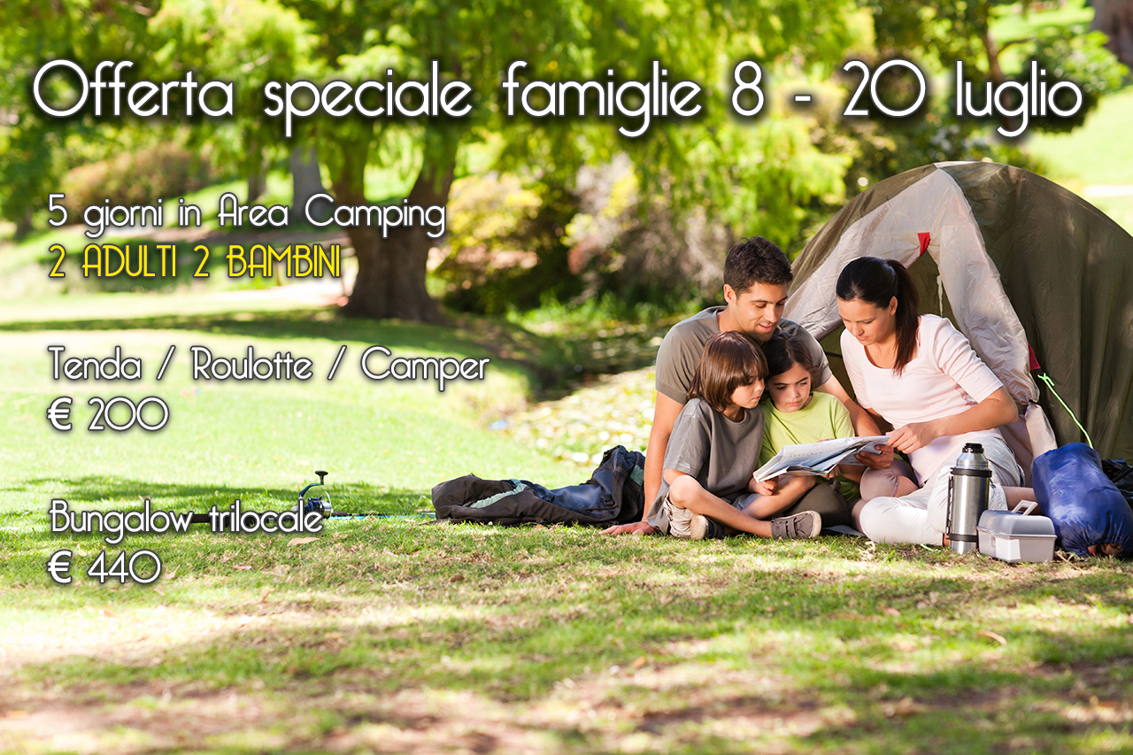 Camping Rio Verde - Offerta Speciale Famiglie